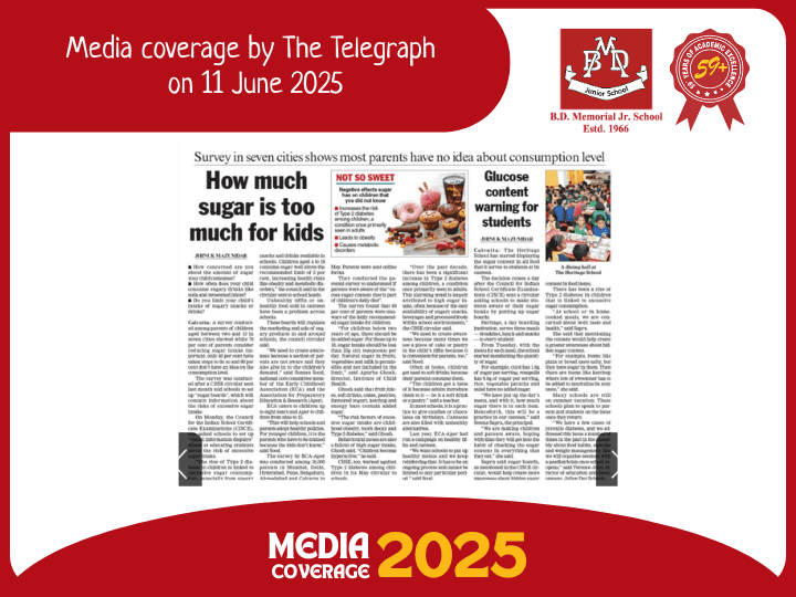 Media Coverage and "No Sugar" Awareness Campaign