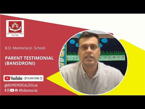 Parent testimonial — Bansdroni